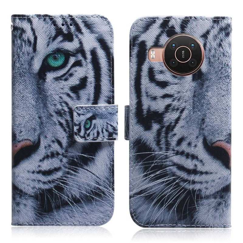 Se Nokia C10/C20 - Læder cover / pung - Printet design - Tiger ❤ Kæmpe udvalg i Capida ❤ Hurtig levering: 1 - 2 Hverdage samt billig fragt - Varenummer: CPD-V33104702663D og barcode / Ean: på lager - Udsalg på Mobil tilbehør Spar op til 64% - Over 1354 kendte mærker på udsalg