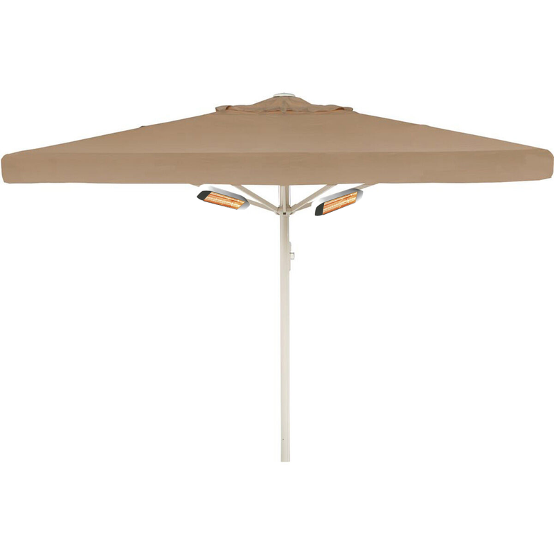 Se Kæmpeparasol 5x5m polyester m/frise ink varmelampe - Beige ✔ Kæmpe udvalg i  Zederkof ✔ Hurtig levering: 1 - 2 Hverdage samt billig fragt - Varenummer: ZDK-253492 og barcode / Ean:  på lager - Udsalg på Udendørs > Café Parasoller > Markedsparasoller Spar op til 51% - Over 1334 design brands på udsalg