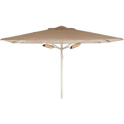 Se Kæmpeparasol 5x5m polyester u/frise ink varmelampe - Beige ✔ Kæmpe udvalg i  Zederkof ✔ Hurtig levering: 1 - 2 Hverdage samt billig fragt - Varenummer: ZDK-253496 og barcode / Ean:  på lager - Udsalg på Udendørs > Café Parasoller > Markedsparasoller Spar op til 53% - Over 1334 design brands på udsalg