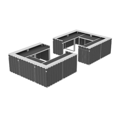 Se BIG BAR BOX - GrÅt trÆ ✔ Kæmpe udvalg i  Zederkof ✔ Hurtig levering: 1 - 2 Hverdage samt billig fragt - Varenummer: ZDK-177825 og barcode / Ean:  på lager - Udsalg på Indendørs > Barmøbler > MOBIL BAR Spar op til 62% - Over 1354 kendte brands på udsalg