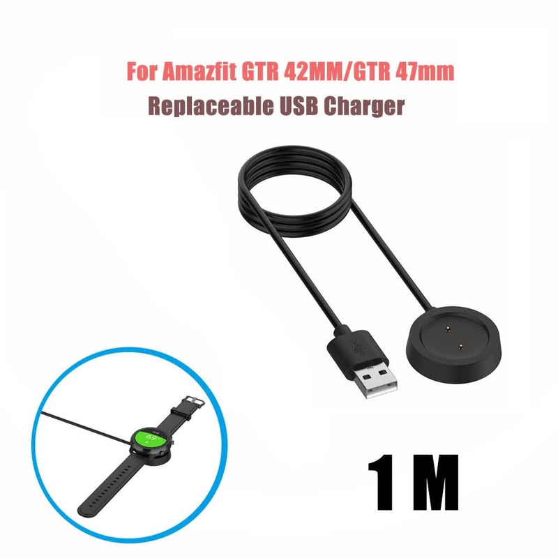 Se Xiaomi Huami Amazfit GTR 42mm/47mm - USB oplader kabel 1m - Sort ❤ Kæmpe udvalg i Capida ❤ Hurtig levering: 1 - 2 Hverdage samt billig fragt - Varenummer: CPD-V33109901730A og barcode / Ean: på lager - Udsalg på Bolig og fritid Spar op til 54% - Over 1354 kendte mærker på udsalg