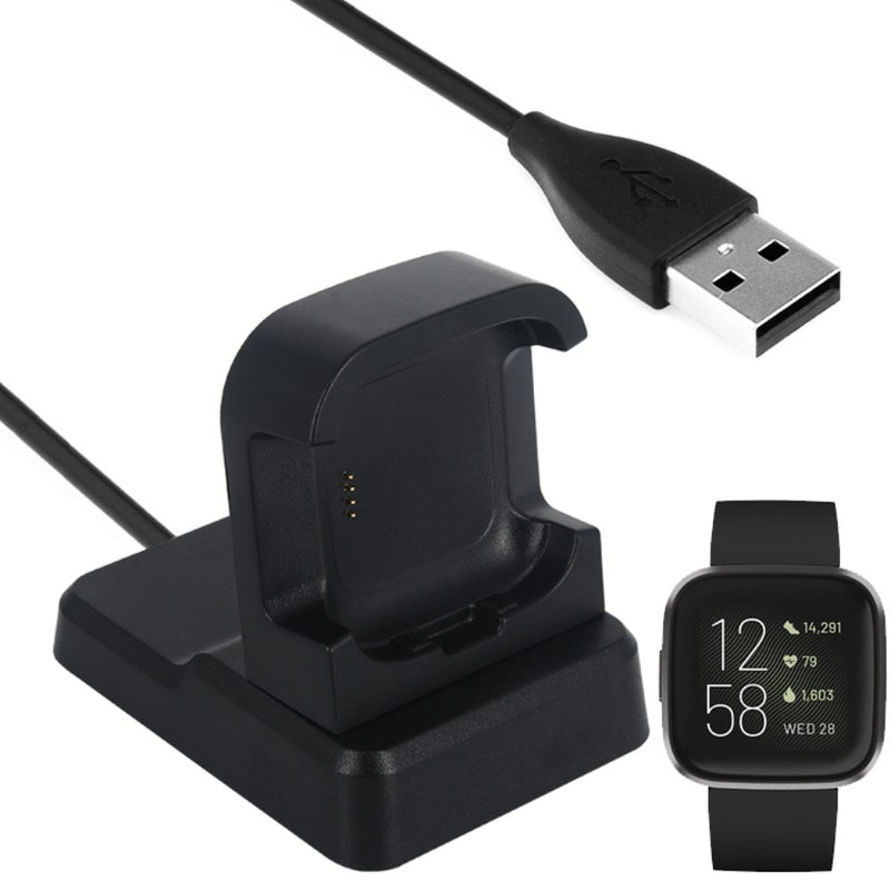 Fitbit Versa 2 - Magnetisk USB oplader dock