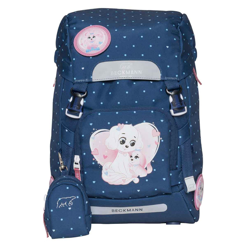 Se Beckmann Skoletaske 22L Pet Friends Blue One size ✔ Kæmpe udvalg i  Beckmann ✔ Hurtig levering: 1 - 2 Hverdage samt billig fragt - Varenummer: JUCO-110138a og barcode / Ean: &