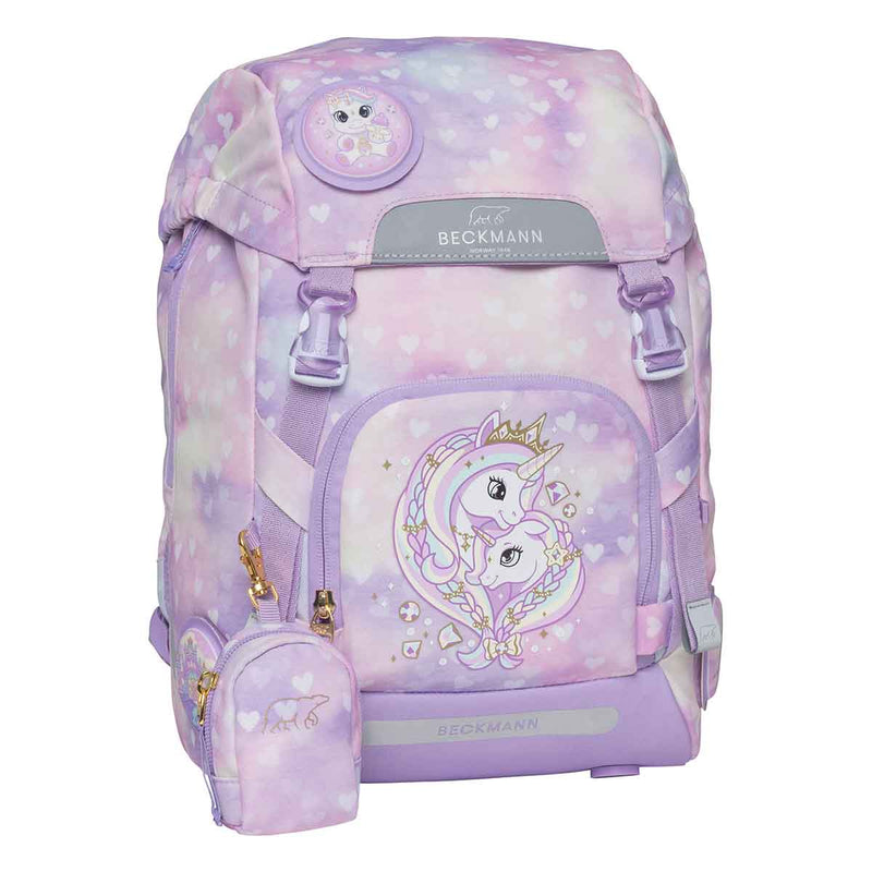 Se Beckmann Skoletaske 22L Unicorn Princess Purple One size ✔ Kæmpe udvalg i  Beckmann ✔ Hurtig levering: 1 - 2 Hverdage samt billig fragt - Varenummer: JUCO-110160a og barcode / Ean: &