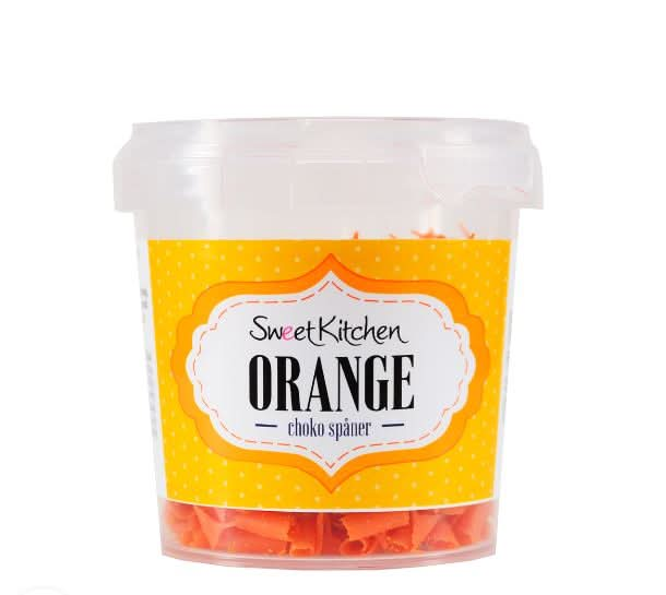 Orange Chokolade Spåner 35g