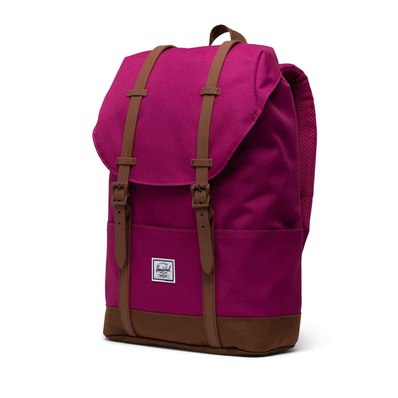 Se Herschel Retreat Youth Rygsæk 14 L Festival Fuschia/Saddle Brown 19.5L ✔ Kæmpe udvalg i  Herschel ✔ Hurtig levering: 1 - 2 Hverdage samt billig fragt - Varenummer: JUCO-11158-05687-OS og barcode / Ean: &