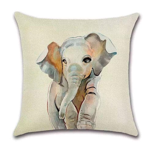 Se Africa Elephant pyntepudebetræk - 45 x 45 cm. ❤ Kæmpe udvalg i By Javy ❤ Hurtig levering: 1 - 2 Hverdage samt billig fragt - Varenummer: ISP-11633 og barcode / Ean: &