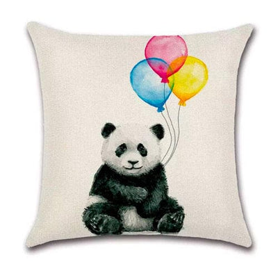 Se Ballon Panda pyntepudebetræk - 45 x 45 cm. ❤ Kæmpe udvalg i By Javy ❤ Hurtig levering: 1 - 2 Hverdage samt billig fragt - Varenummer: ISP-11636 og barcode / Ean: '8720387462186 på lager - Udsalg på Bolig - Pyntepuder Spar op til 59% - Over 785 kendte brands på udsalg