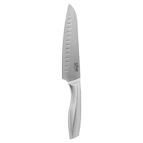 Se Santoku kokkekniv i rustfrit stål 31,5 cm. ❤ Kæmpe udvalg i 5five ❤ Hurtig levering: 1 - 2 Hverdage samt billig fragt - Varenummer: ISP-11192 og barcode / Ean: &