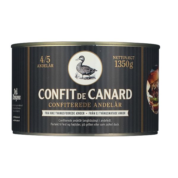 Confit De Canard Fra Deli Drengene 1350g