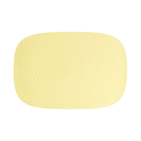 Karim Rashid Lemon dækkeserviet 95% genbrugslæder 1 stk 45,0x30,6 cm