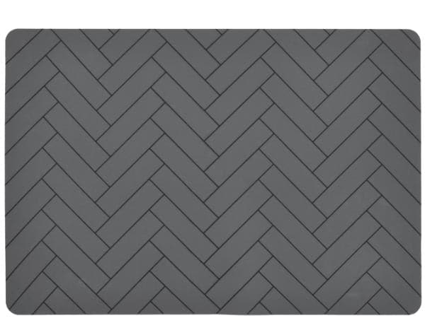 Se Södahl - Tiles Dækkeserviet 33 x 48 cm Grey ✔ Kæmpe udvalg i Södahl ✔ Hurtig levering: 1 - 2 Hverdage samt billig fragt - Varenummer: RKTK-SO15177 og barcode / Ean: &