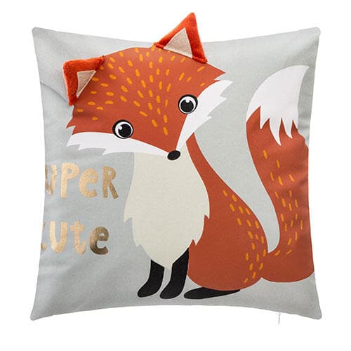 Se Wild Fox pyntepude - 40 x 40 cm. ❤ Kæmpe udvalg i Atmosphera ❤ Hurtig levering: 1 - 2 Hverdage samt billig fragt - Varenummer: ISP-10699 og barcode / Ean: &