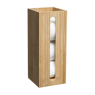 Se Erola bambus toiletrulleholder - 36 x 14,5 x 14,5 cm. ❤ Kæmpe udvalg i 5five ❤ Hurtig levering: 1 - 2 Hverdage samt billig fragt - Varenummer: ISP-9740 og barcode / Ean: '3560233829726 på lager - Udsalg på Badeværelse - Toiletrulleholdere Spar op til 61% - Over 1312 kendte brands på udsalg