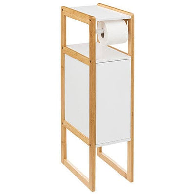 Se Natureo toiletrulleholder m/ skab - Hvid ❤ Kæmpe udvalg i 5five ❤ Hurtig levering: 1 - 2 Hverdage samt billig fragt - Varenummer: ISP-11587 og barcode / Ean: '3560232671456 på lager - Udsalg på Badeværelse - Toiletrulleholdere Spar op til 52% - Over 1124 kendte brands på udsalg