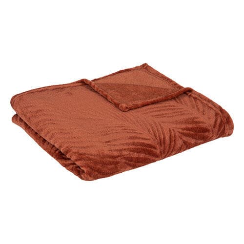 Se Flan plaid 125 x 150 cm. - Terracotta ❤ Kæmpe udvalg i Atmosphera ❤ Hurtig levering: 1 - 2 Hverdage samt billig fragt - Varenummer: ISP-11602 og barcode / Ean: &