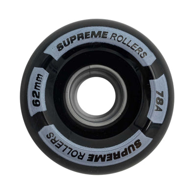 Se Supreme Rollers Side By Side Hjul 62mm/78A Sort 4-Pak 62mm ✔ Kæmpe udvalg i  Supreme Rollers ✔ Hurtig levering: 1 - 2 Hverdage samt billig fragt - Varenummer: JUCO-200888S og barcode / Ean: '5711697006057 på lager - Udsalg på Tilbehør til rulleskøjter Spar op til 58% - Over 1124 kendte brands på udsalg