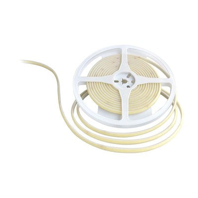 V-Tac 10W/m COB-LED strip - 5m, IP67, 320 LED pr. meter, 24V, COB LED - Kulør : Kold