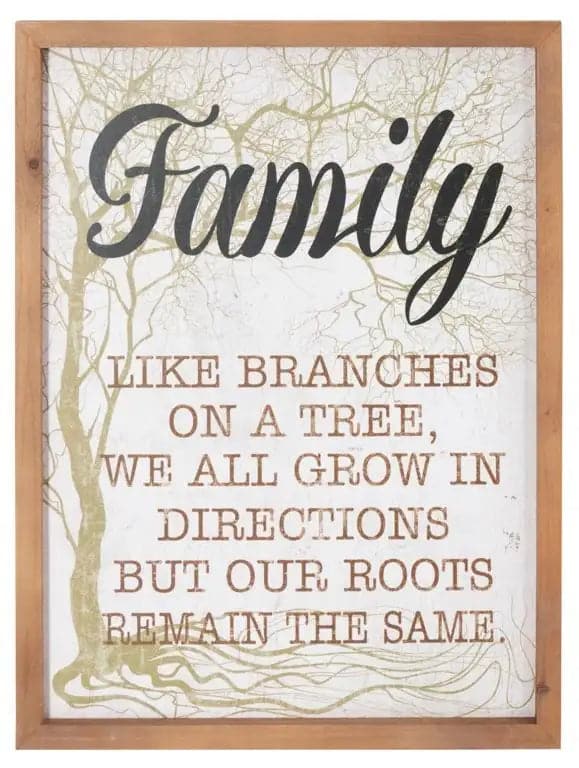 Se Billederamme med tekst - Family - 30x40 cm. ❤ Kæmpe udvalg i Home-tex ❤ Hurtig levering: 1 - 2 Hverdage samt billig fragt - Varenummer: THX-PR107-Family og barcode / Ean: &