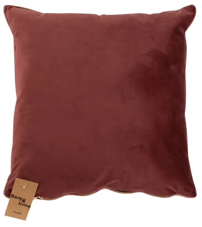 Se Pyntepude - 45x45 cm - Ensfarvet bordeaux - Velour - Borg Living ❤ Kæmpe udvalg i Borg Living ❤ Hurtig levering: 1 - 2 Hverdage samt billig fragt - Varenummer: THX-88809 og barcode / Ean: &