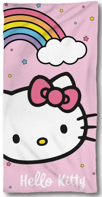 Se Badehåndklæde Hello Kitty - 70x140 cm - 100% Bomuld ❤ Kæmpe udvalg i Licens ❤ Hurtig levering: 1 - 2 Hverdage samt billig fragt - Varenummer: THX-15602 og barcode / Ean: '5710756052769 på lager - Udsalg på Håndklæder Spar op til 58% - Over 1334 design mærker på udsalg