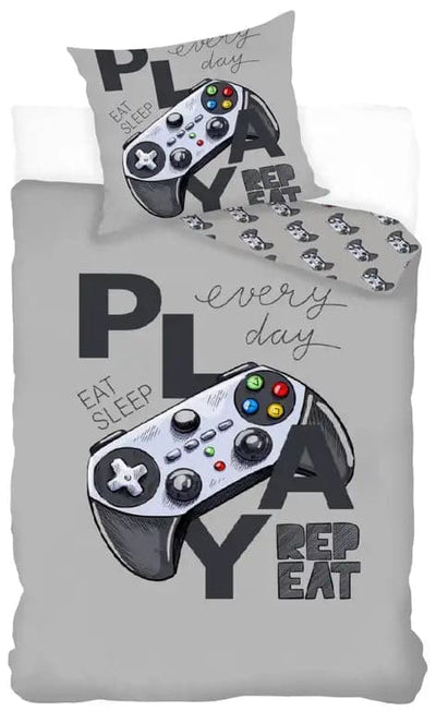 Se Playstation sengetøj - 140x200 cm - Playstation controller - Dynebetræk med 2 i 1 design - Sengesæt i 100% bomuld ❤ Kæmpe udvalg i Licens ❤ Hurtig levering: 1 - 2 Hverdage samt billig fragt - Varenummer: THX-1552-1 og barcode / Ean: '5714710006874 på lager - Udsalg på Sengetøj - Børne sengetøj - Børne sengetøj 140x200 cm Spar op til 63% - Over 1334 design mærker på udsalg