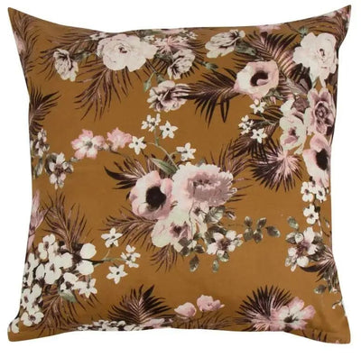 Se Pudebetræk 60x63 cm - Vendbart design i 100% Bomuldssatin - Flowers & Dots karry - Fra By Night ❤ Kæmpe udvalg i Borg Living ❤ Hurtig levering: 1 - 2 Hverdage samt billig fragt - Varenummer: THX-478-9 og barcode / Ean: '5704039324810 på lager - Udsalg på Sengetøj - Pudebetræk Spar op til 52% - Over 1354 design mærker på udsalg