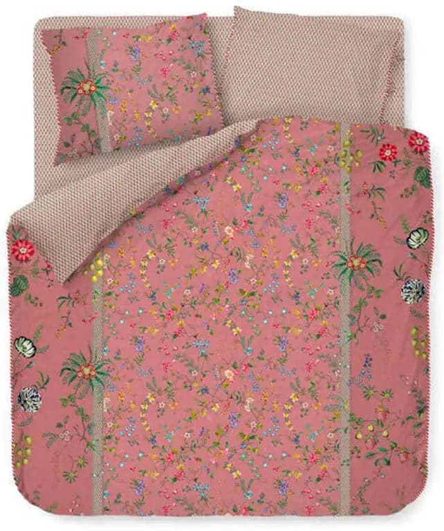 Se Blomstret sengetøj - 140x220 cm - Petites fleur pink - Sengelinned med dobbeltsidet design - 100% bomuld - Pip Studio ❤ Kæmpe udvalg i Pip Studio ❤ Hurtig levering: 1 - 2 Hverdage samt billig fragt - Varenummer: THX-217662-2 og barcode / Ean: &