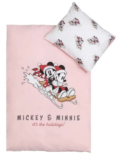 Se Jule sengetøj til baby 70x100 cm - Mickey og Minnie - Julemotiv Rosa - 100% bomuld ❤ Kæmpe udvalg i Borg Living ❤ Hurtig levering: 1 - 2 Hverdage samt billig fragt - Varenummer: THX-9608-7 og barcode / Ean: '5704039349608 på lager - Udsalg på Indretning - Børneværelset - Baby sengetøj 70x100 cm Spar op til 54% - Over 1324 kendte brands på udsalg