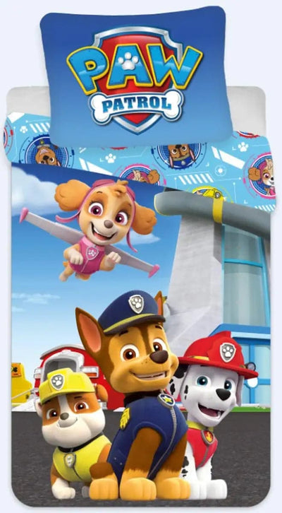 Se Paw Patrol sengetøj - Junior 100x140 cm - 2 i 1 design - 100% bomulds sengesæt ❤ Kæmpe udvalg i Licens ❤ Hurtig levering: 1 - 2 Hverdage samt billig fragt - Varenummer: THX-5655-8 og barcode / Ean: '5714710011373 på lager - Udsalg på Indretning - Børneværelset - Junior sengetøj 100x140 cm Spar op til 64% - Over 1354 design mærker på udsalg