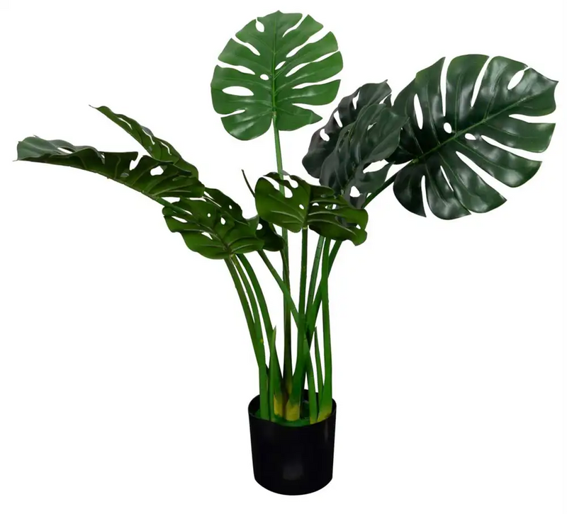 Se Kunstig Fingerphilodendron Plante - Højde 80 cm - Fyldig med grønne blade - Kunstig gulvplante ❤ Kæmpe udvalg i Home-tex ❤ Hurtig levering: 1 - 2 Hverdage samt billig fragt - Varenummer: THX-YD027 og barcode / Ean: &