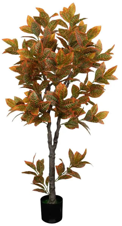 Se Kunstig Orange Croton træ - 180 cm høj - Store og dekorative blade - Kunstig gulvplante ❤ Kæmpe udvalg i Home-tex ❤ Hurtig levering: 1 - 2 Hverdage samt billig fragt - Varenummer: THX-YD047 og barcode / Ean: '5714803713061 på lager - Udsalg på Indretning - Dekorationer - Kunstige planter Spar op til 62% - Over 785 kendte brands på udsalg