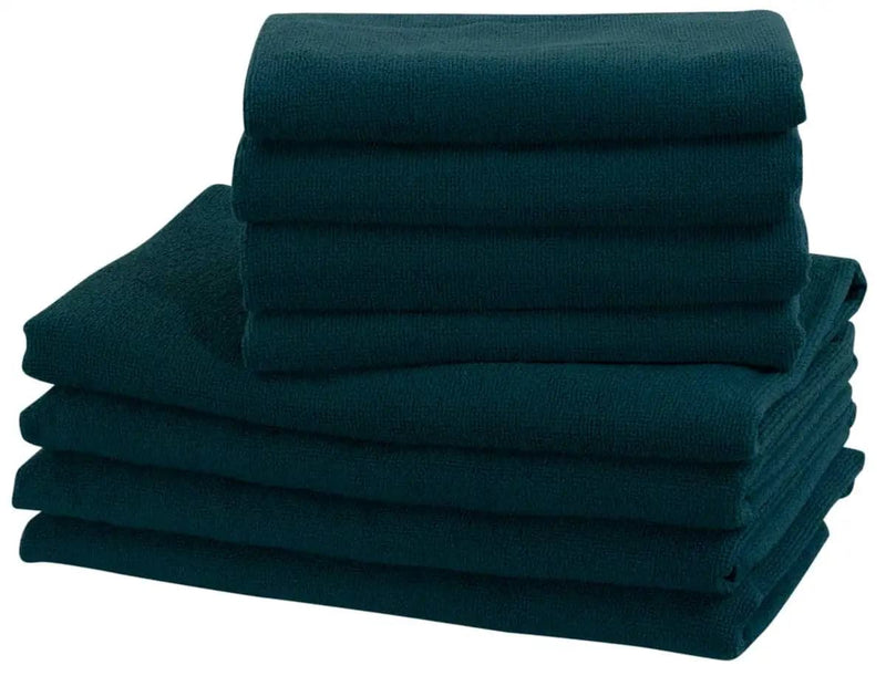 Se Microfiber håndklæder - 8 stk i pakke - Grøn - Letvægts håndklæder ❤ Kæmpe udvalg i Borg Living ❤ Hurtig levering: 1 - 2 Hverdage samt billig fragt - Varenummer: THX-H704-12 og barcode / Ean: &