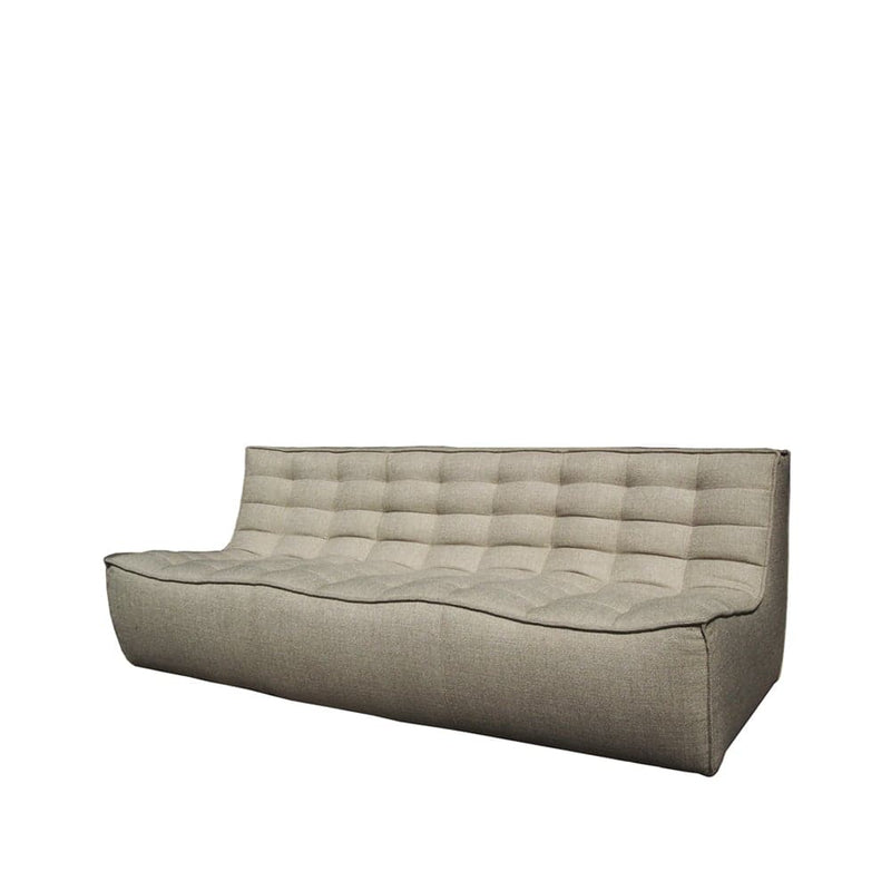 Se Ethnicraft N701 sofa 3-personers Stof beige ❤ Kæmpe udvalg i Ethnicraft ❤ Hurtig levering: 1 - 2 Hverdage samt billig fragt - Varenummer: NDN-521098-01 og barcode / Ean: &