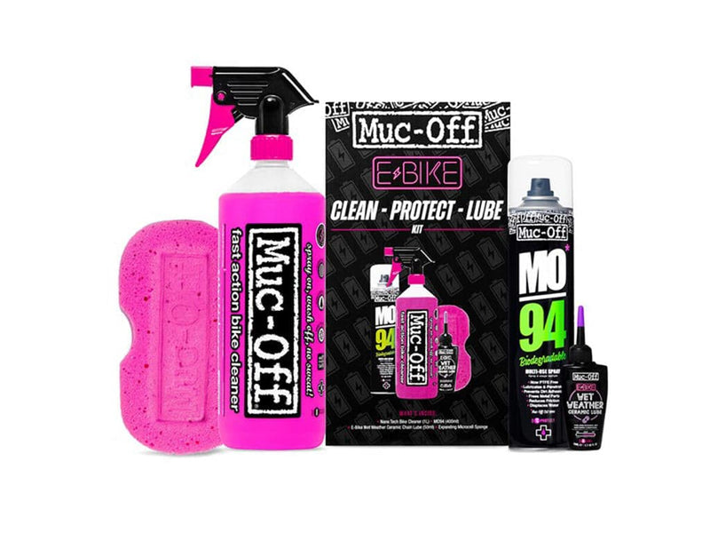 Se Muc-Off E-Bike Clean, Protect, Lube Kit - Rengørings- og vedligeholdelsessæt ✔ Kæmpe udvalg i Muc-Off ✔ Meget billig fragt og hurtig levering: 1 - 2 hverdage - Varenummer: CKP-5037835207804 og barcode / Ean: &