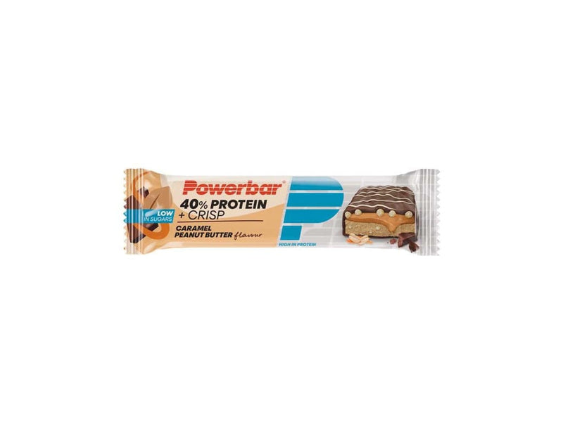 Se Powerbar 40% Protein+ - Caramel Peanut butter - 40g ✔ Kæmpe udvalg i  Powerbar ✔ Hurtig levering: 1 - 2 Hverdage samt billig fragt - Varenummer: CKP-4029679680142 og barcode / Ean: &