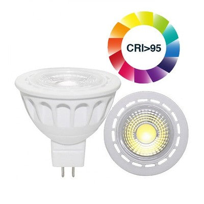 LEDlife LUX3 LED spotpære - 3W, dæmpbar, RA 97, 12V, MR16 / GU5.3 - Dæmpbar : Dæmpbar, Kulør : Varm