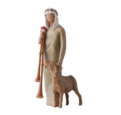 Willow Tree  Shepherd w/bagpipe) H: 23cm Willow Zampognaro