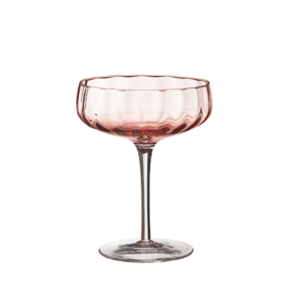 Aida SØHOLM Sonja Champagne/cocktail glas Peach 4 stk 30 cl