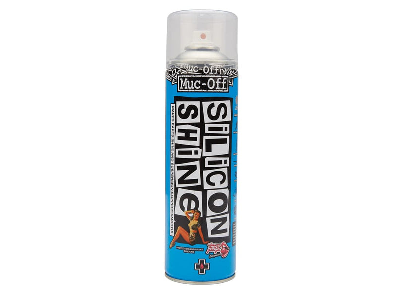 Se Muc-Off Silicon Shine - 500 ml siliconespray ✔ Kæmpe udvalg i Muc-Off ✔ Meget billig fragt og hurtig levering: 1 - 2 hverdage - Varenummer: CKP-5037835227000 og barcode / Ean: &