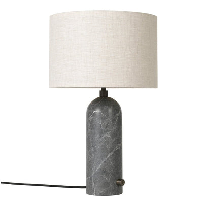 Se GUBI Gravity S bordlampe Grå marmor/Canvas ✔ Kæmpe udvalg i GUBI ✔ Hurtig levering: 1 - 2 Hverdage samt billig fragt - Varenummer: NDN-31181-07 og barcode / Ean: '5710902775115 på lager - Udsalg på Home & Garden - Lighting - Lamps Spar op til 56% - Over 1334 design mærker på udsalg