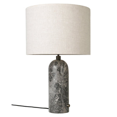 Se GUBI Gravity L bordlampe Grå marmor/Canvas ✔ Kæmpe udvalg i GUBI ✔ Hurtig levering: 1 - 2 Hverdage samt billig fragt - Varenummer: NDN-31182-07 og barcode / Ean: '5710902775214 på lager - Udsalg på Home & Garden - Lighting - Lamps Spar op til 65% - Over 1334 design mærker på udsalg