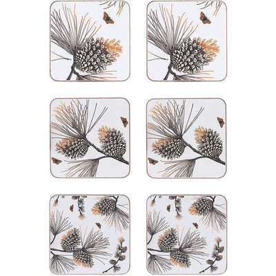 Se Åry Home Pine Cone glasbrikker 6-pak Cotton white ✔ Kæmpe udvalg i Åry Home ✔ Hurtig levering: 1 - 2 Hverdage samt billig fragt - Varenummer: NDN-31902-03 og barcode / Ean: '7340142707744 på lager - Udsalg på Home & Garden - Kitchen & Dining - Barware - Coasters Spar op til 61% - Over 1334 design brands på udsalg