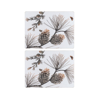 Se Åry Home Pine Cone dækkeservietter 2-pak Cotton white ✔ Kæmpe udvalg i Åry Home ✔ Hurtig levering: 1 - 2 Hverdage samt billig fragt - Varenummer: NDN-31903-03 og barcode / Ean: '7340142707737 på lager - Udsalg på Home & Garden - Linens & Bedding - Table Linens - Placemats Spar op til 57% - Over 1334 design brands på udsalg