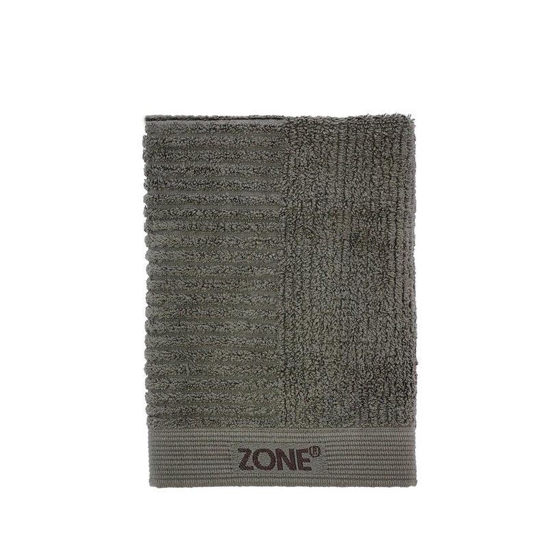 Se ZONE Classic håndklæde 50x70 cm olive green ❤ Kæmpe udvalg i Zone ❤ Hurtig levering: 1 - 2 Hverdage samt billig fragt - Varenummer: SIR-18426440 og barcode / Ean: &