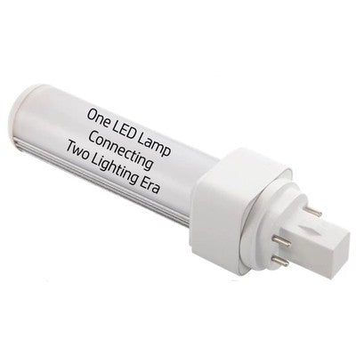 LEDlife G24Q-SMART7 7W LED pære - HF Ballast kompatibel, DALI dæmpbar, 180Â°, Erstat 18W - Dæmpbar : DALI dæmpbar, Kulør : Neutral