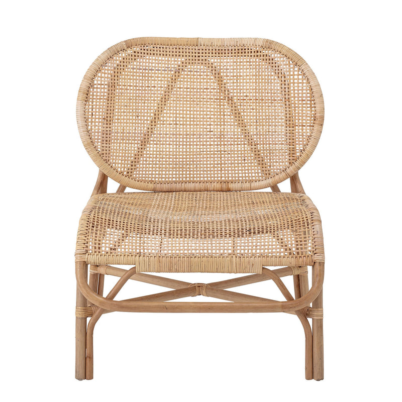 Bloomingville - Rosen Loungestol, Natur, Rattan