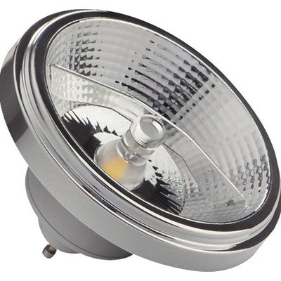 Outlet: 12W LED spot - GU10, 230V, AR111 / ES111 - Dæmpbar : Ikke dæmpbar, Kulør : Varm