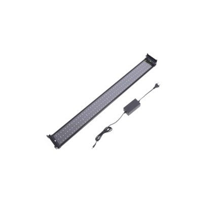 72-100 cm akvarie armatur - 18W LED, hvid/blå, justerbar