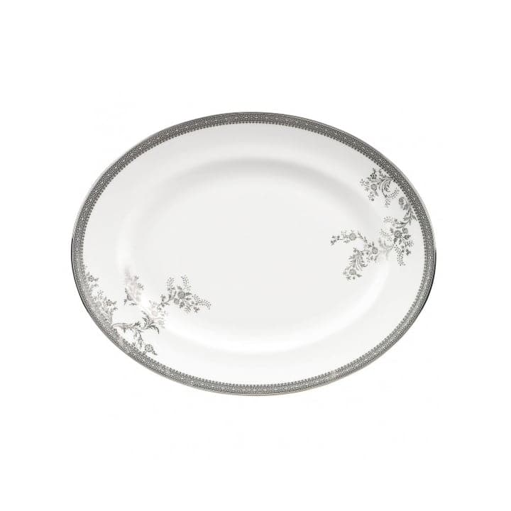 Se Wedgwood Vera Wang Lace Platinum ovalt serveringsfad 35 cm ✔ Kæmpe udvalg i Wedgwood ✔ Hurtig levering: 1 - 2 Hverdage samt billig fragt - Varenummer: NDN-34919-01 og barcode / Ean: på lager - Udsalg på Home & Garden - Kitchen & Dining - Tableware - Serveware - Serving Platters Spar op til 65% - Over 1324 kendte brands på udsalg